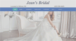 Desktop Screenshot of jeansbridal.com